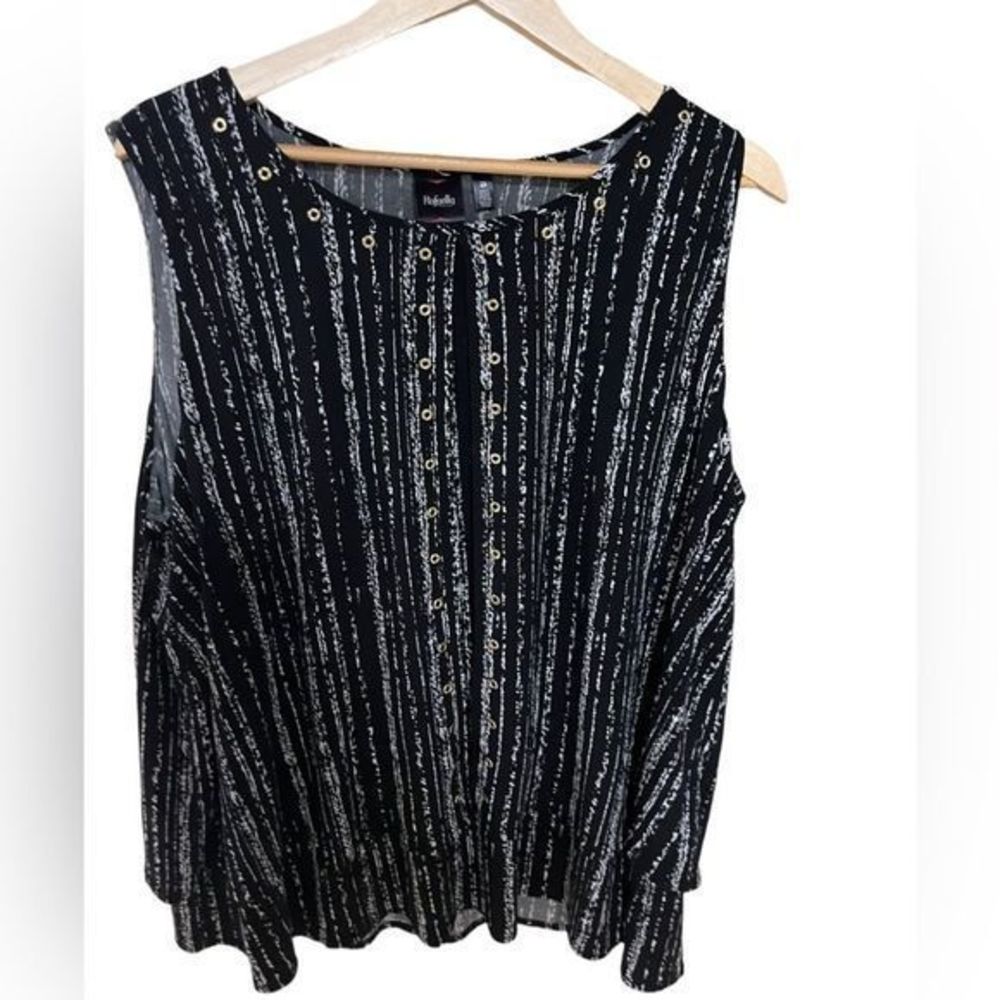 Rafaella womens plus‎ 2X sleeveless summer top